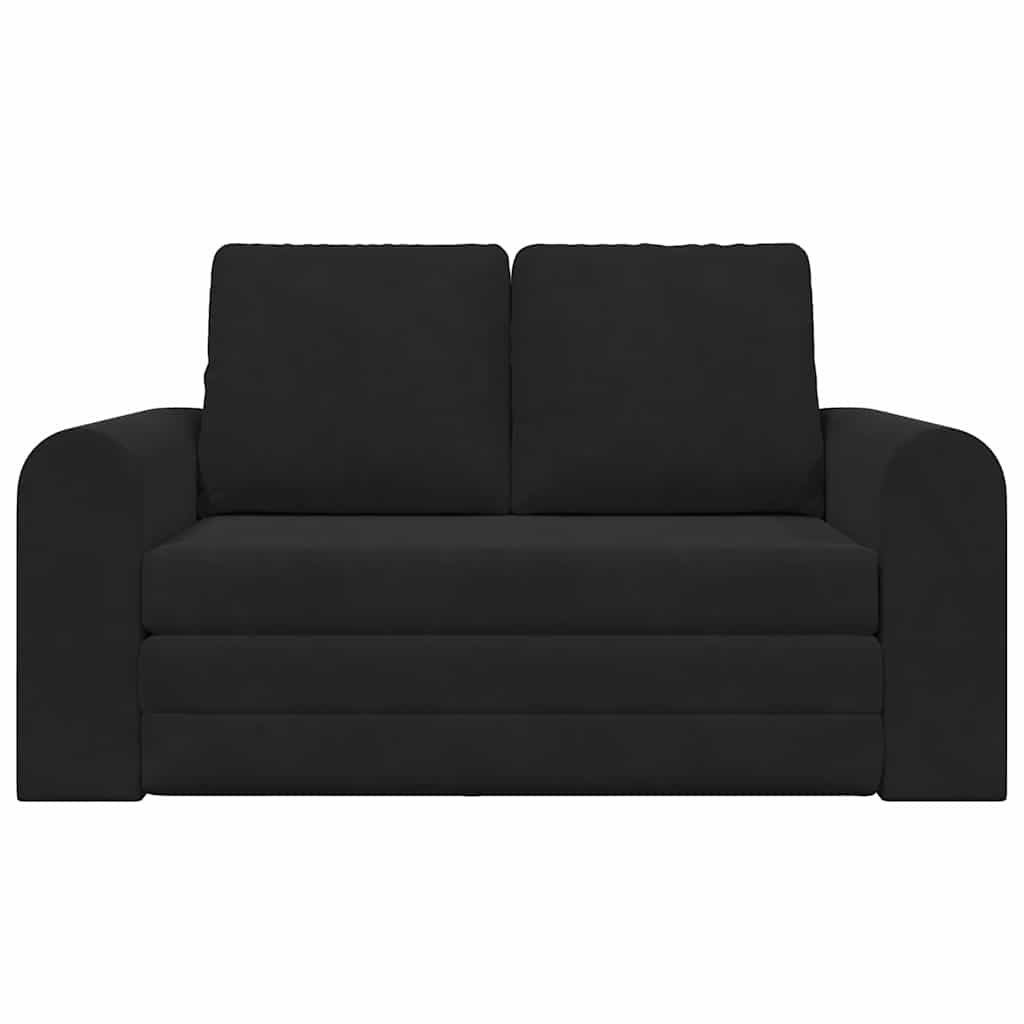 Schlafsofa Schwarz 148 x 71 x 83 cm Samt