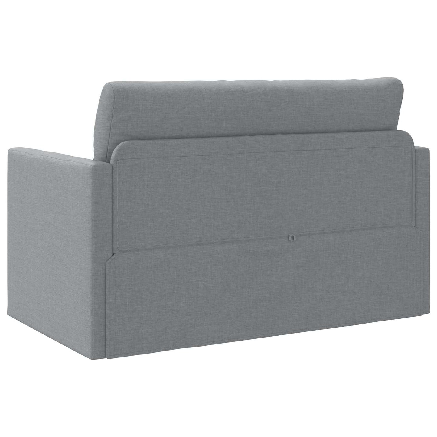 Schlafsofa 110cm Hellgrau Stoff