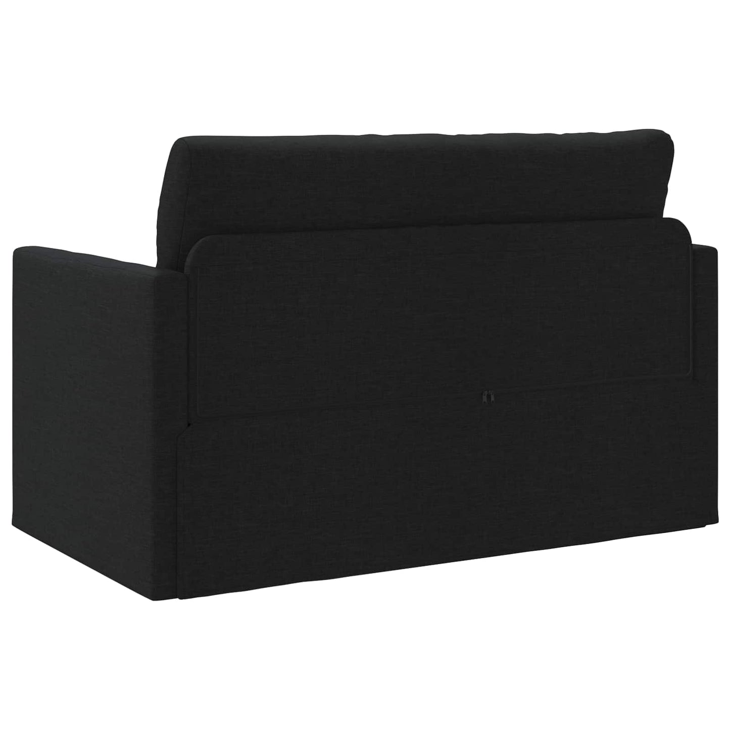 Schlafsofa 110cm Schwarz Stoff