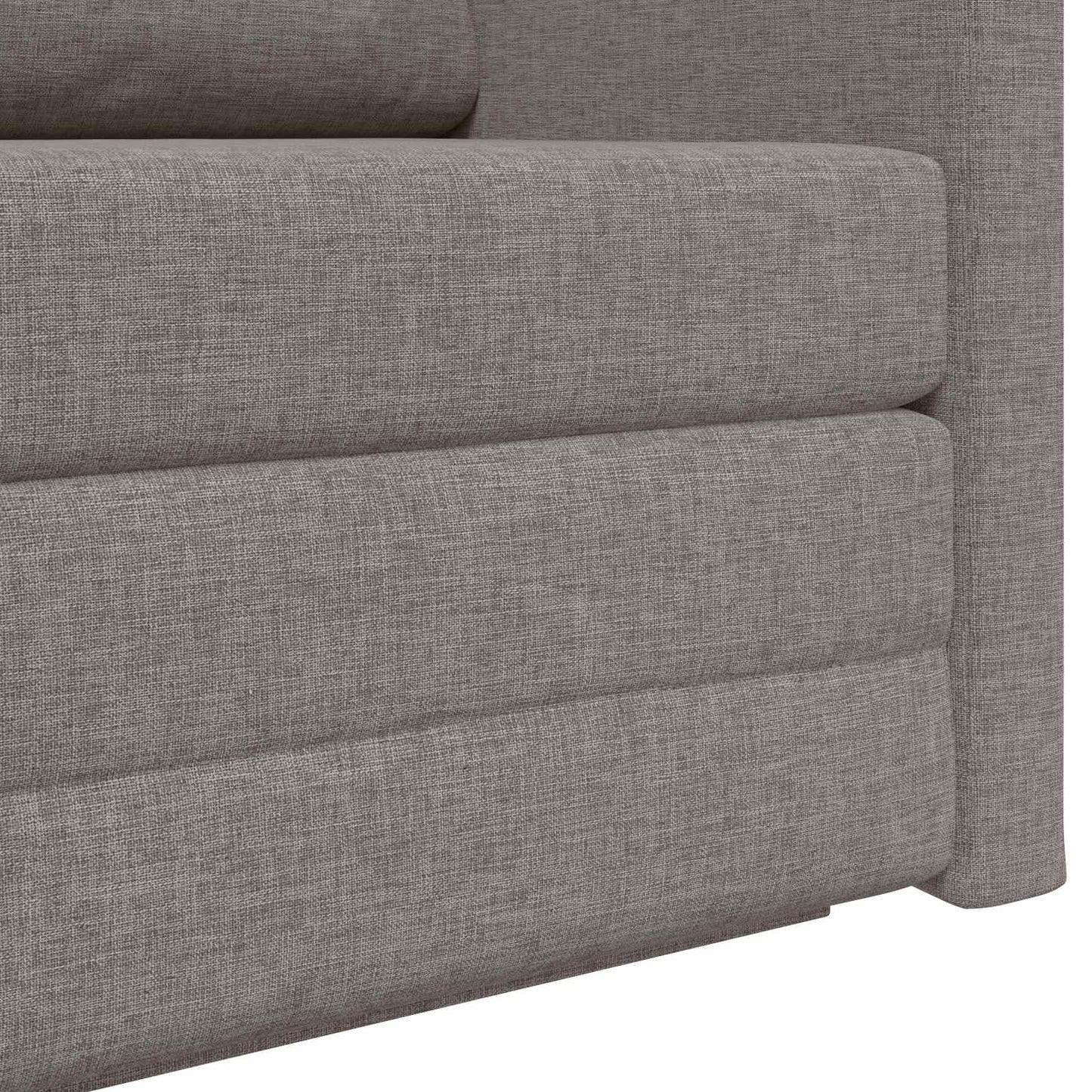 Schlafsofa 110cm Taupe Stoff
