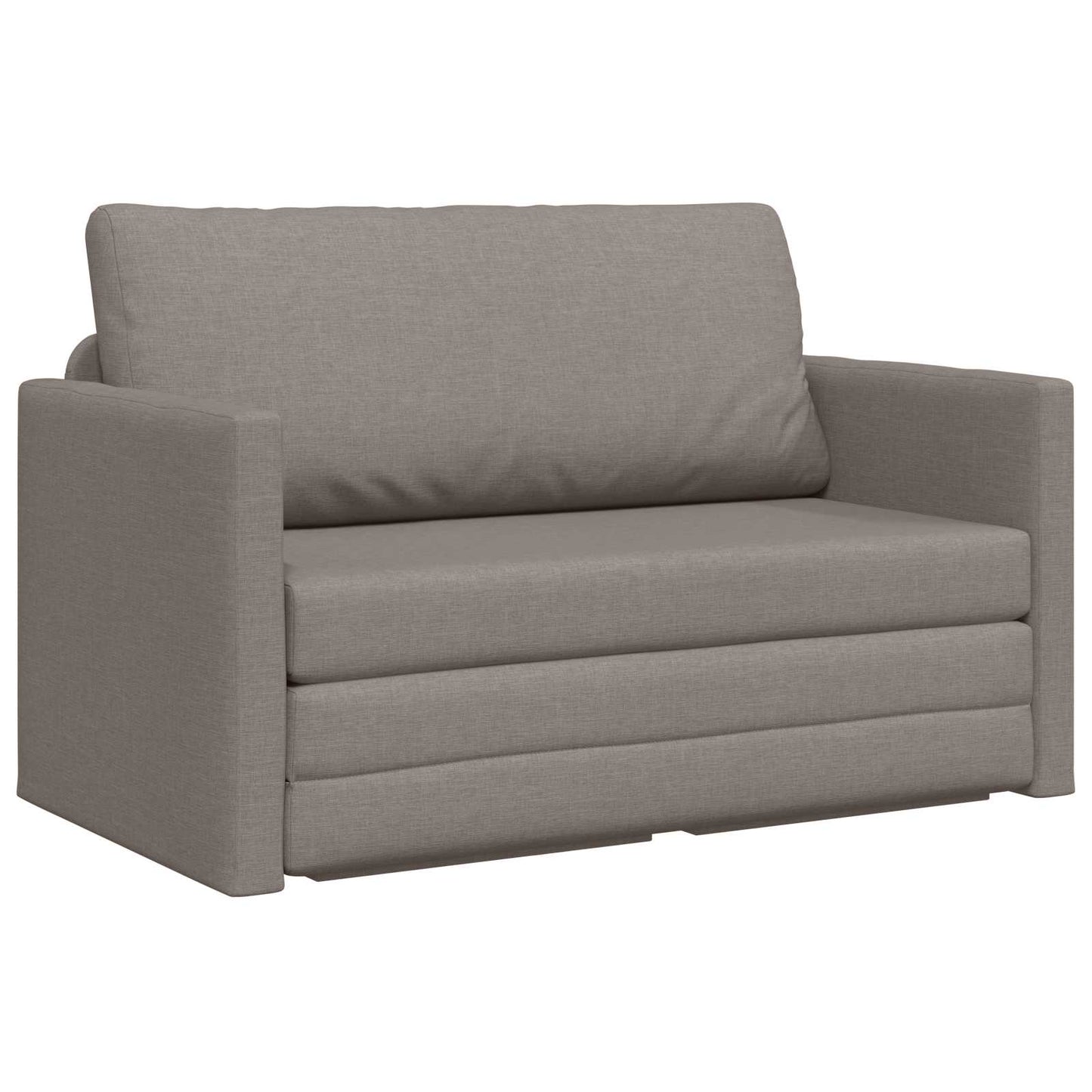 Schlafsofa 110cm Taupe Stoff