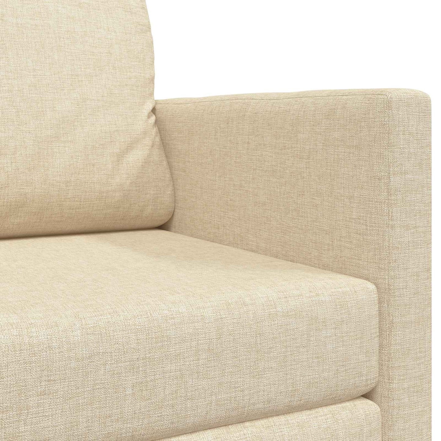 Schlafsofa 110cm Creme Stoff