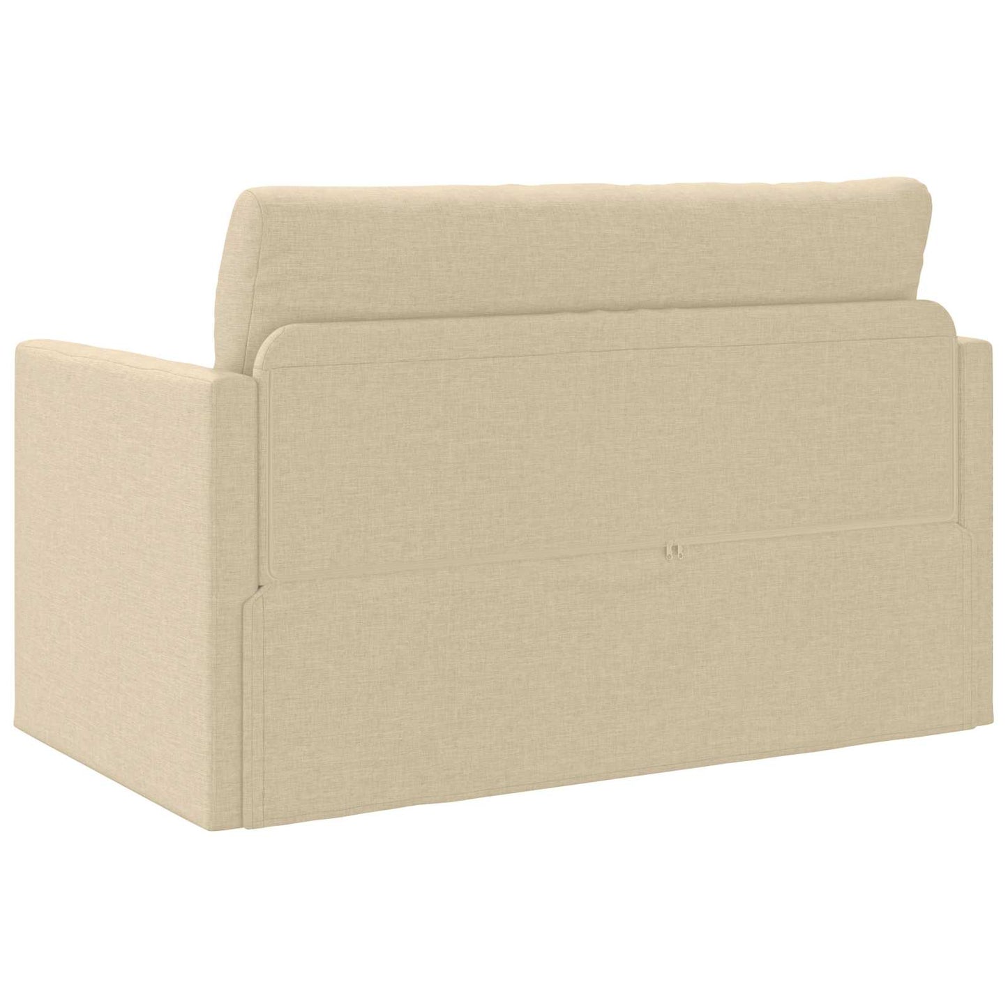 Schlafsofa 110cm Creme Stoff