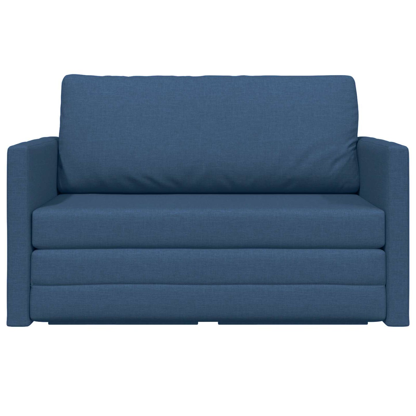 Schlafsofa 110cm Blau Stoff