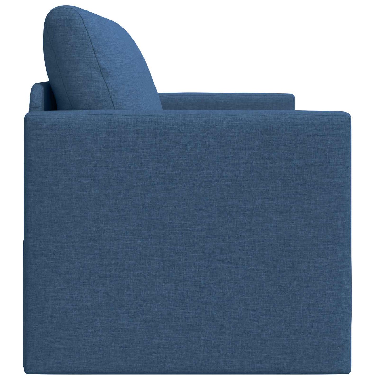 Schlafsofa 110cm Blau Stoff