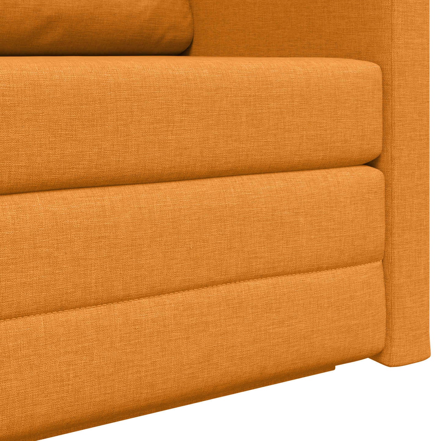Schlafsofa 110cm Dunkelgelb Stoff