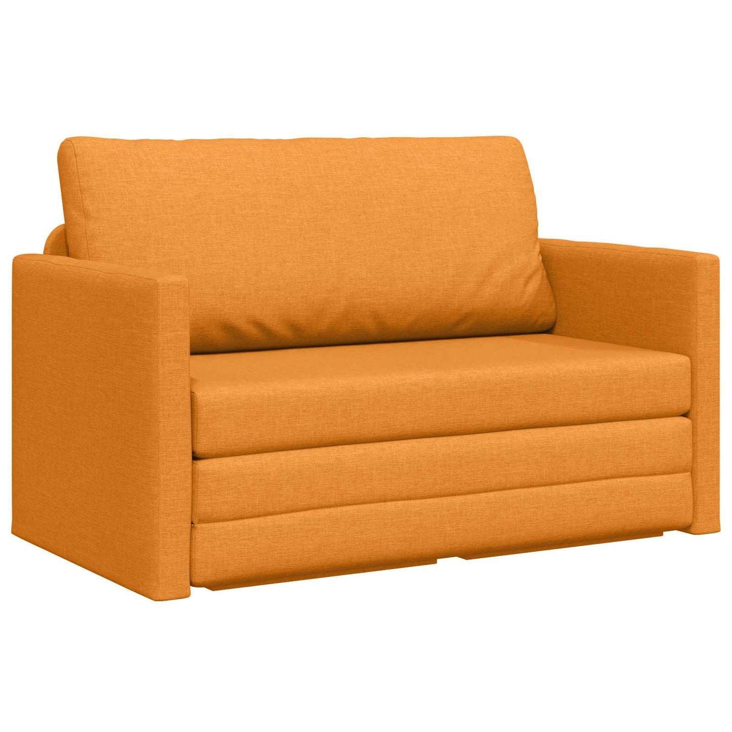 Schlafsofa 110cm Dunkelgelb Stoff