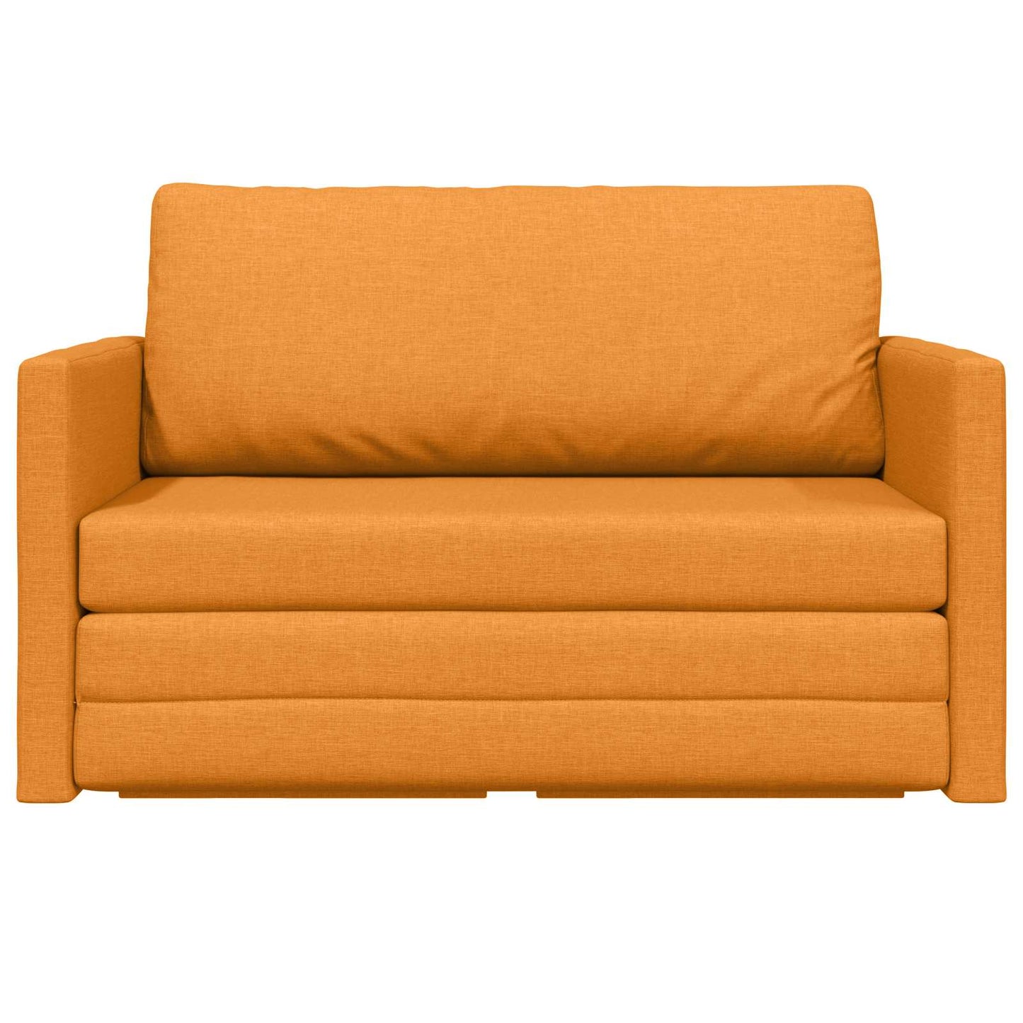 Schlafsofa 110cm Dunkelgelb Stoff