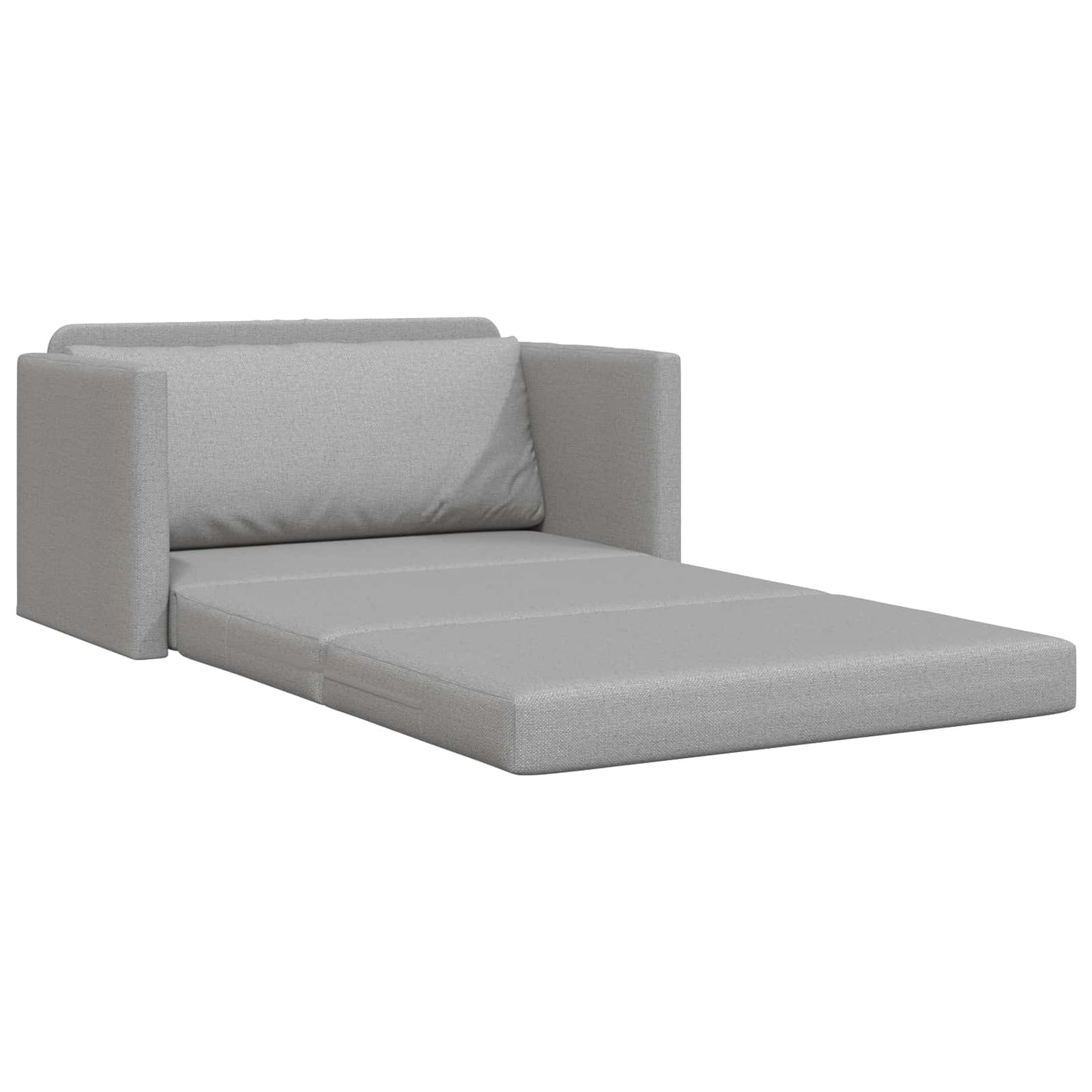 Schlafsofa Wolkengrau 124 x 71 x 78 cm Stoff