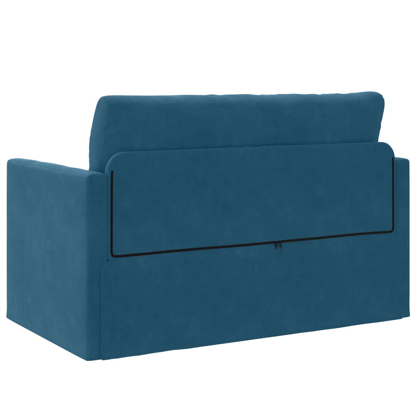 Schlafsofa Blau 124 x 71 x 78 cm Samt