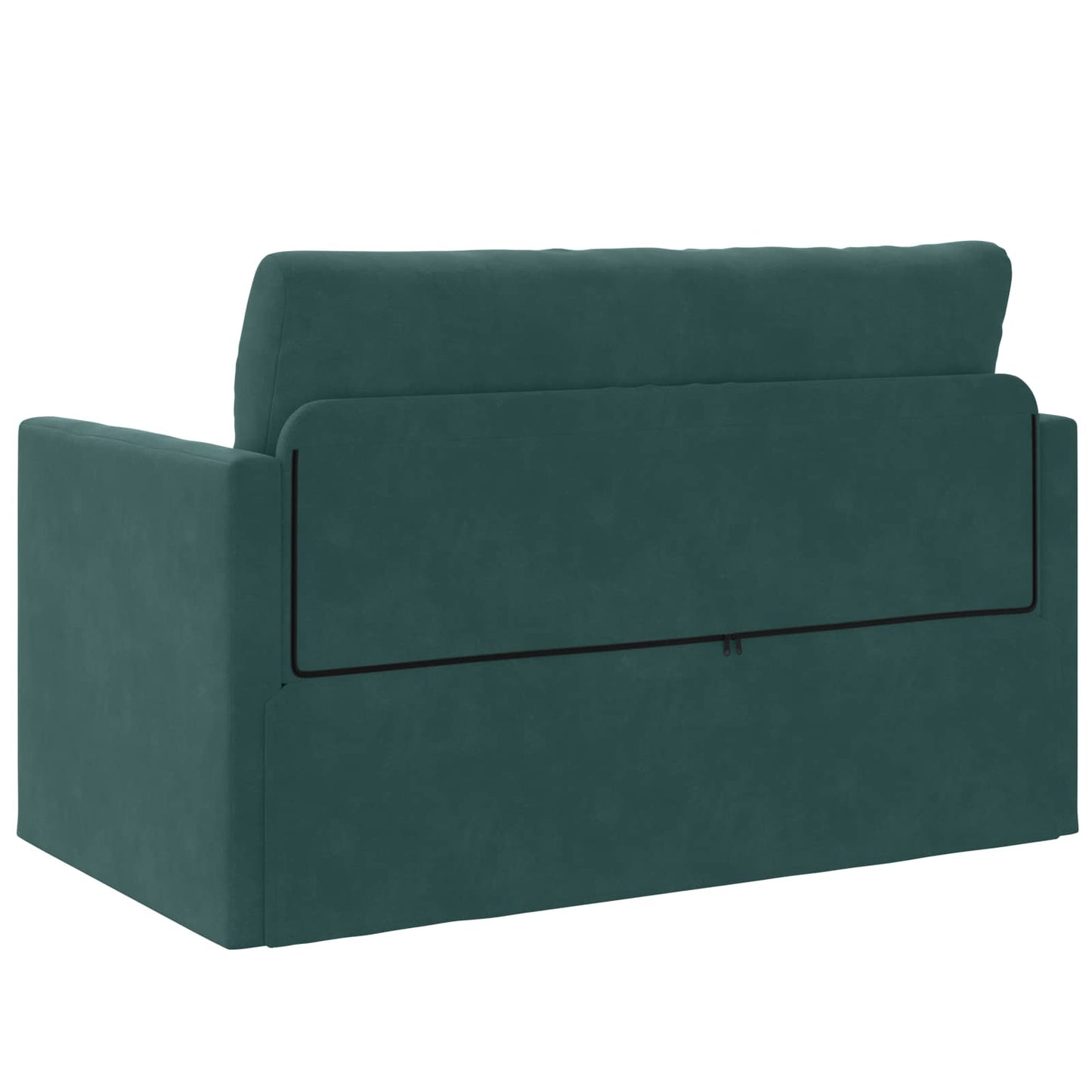 Schlafsofa Dunkelgrün 124 x 71 x 78 cm Samt