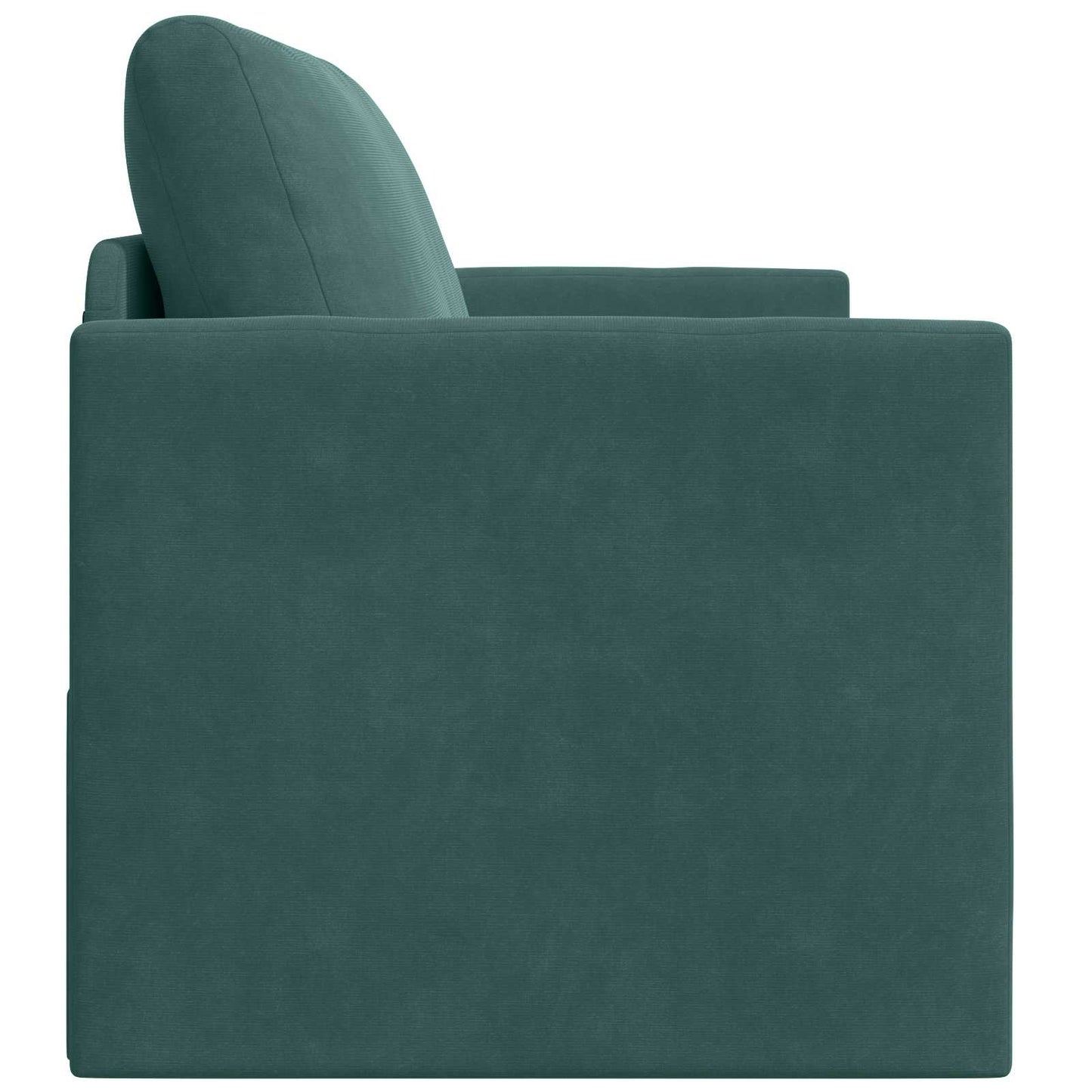 Schlafsofa Dunkelgrün 124 x 71 x 78 cm Samt