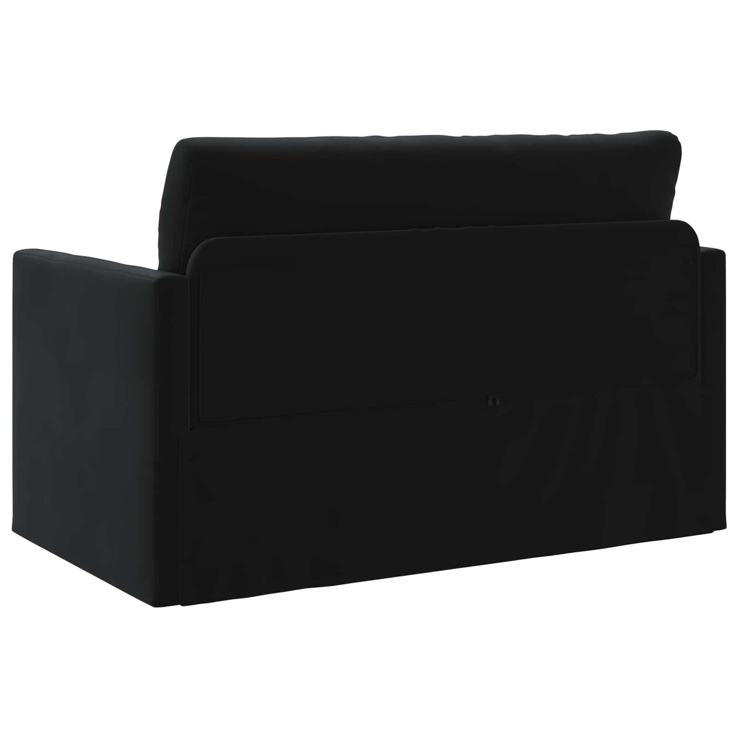 Schlafsofa Schwarz 124 x 71 x 78 cm Samt