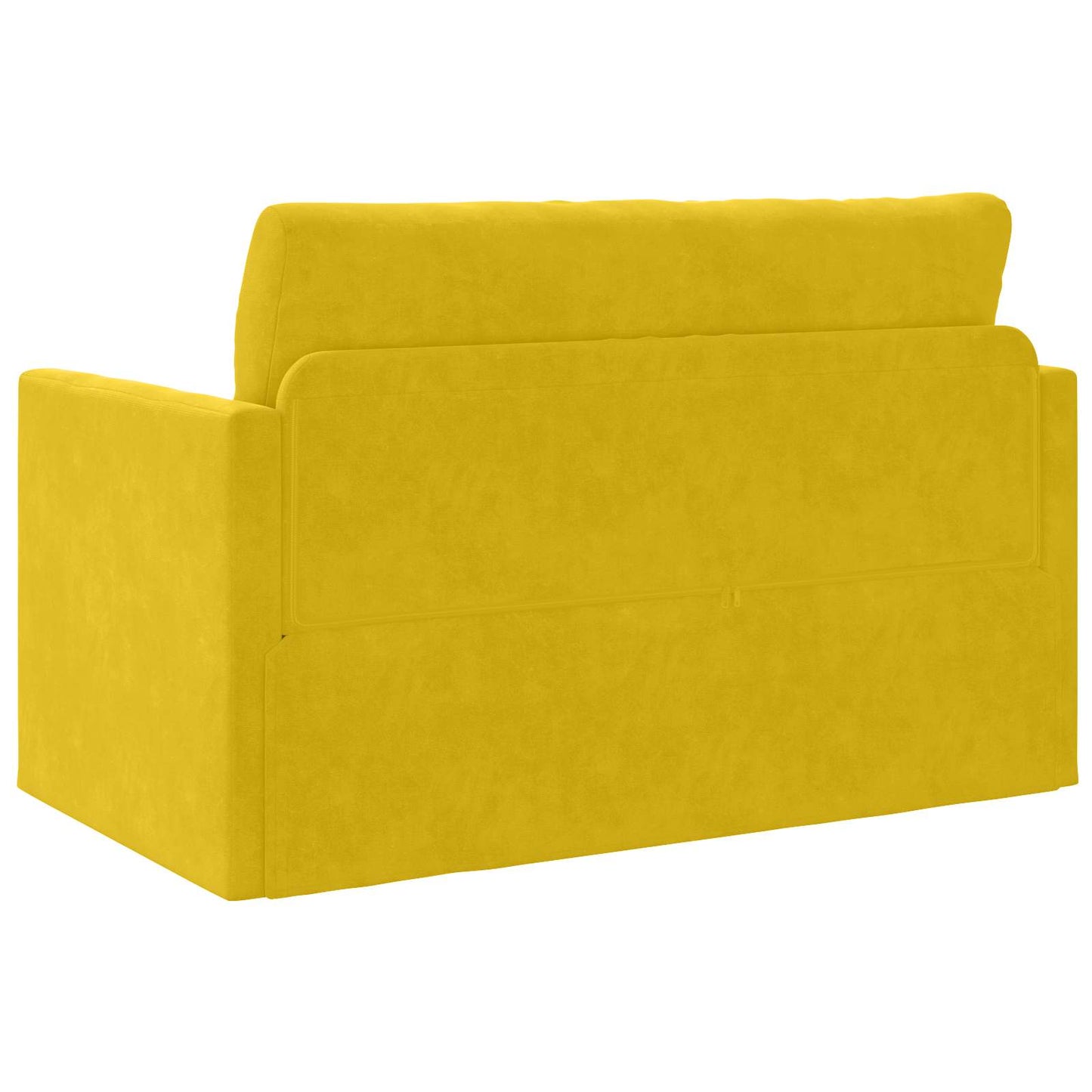 Schlafsofa Sonnenblumen Gelb 124 x 71 x 78 cm Samt
