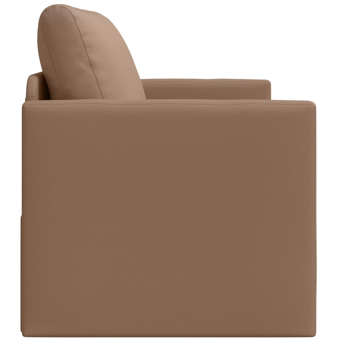 Schlafsofa Cappuccino 124 x 71 x 78 cm Kunstleder