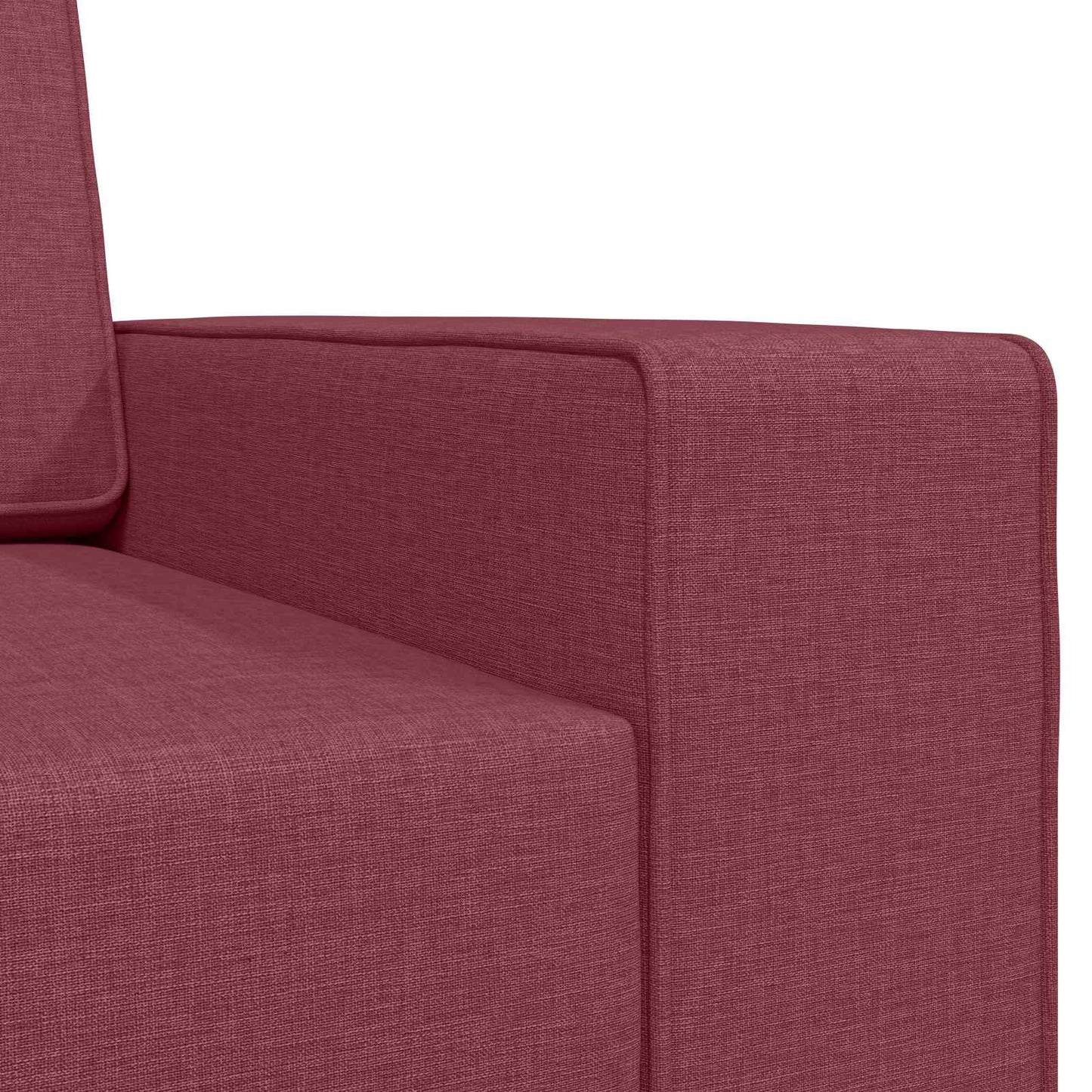 Schlafsofa Weinrot 245 x 78 x 77 cm Stoff