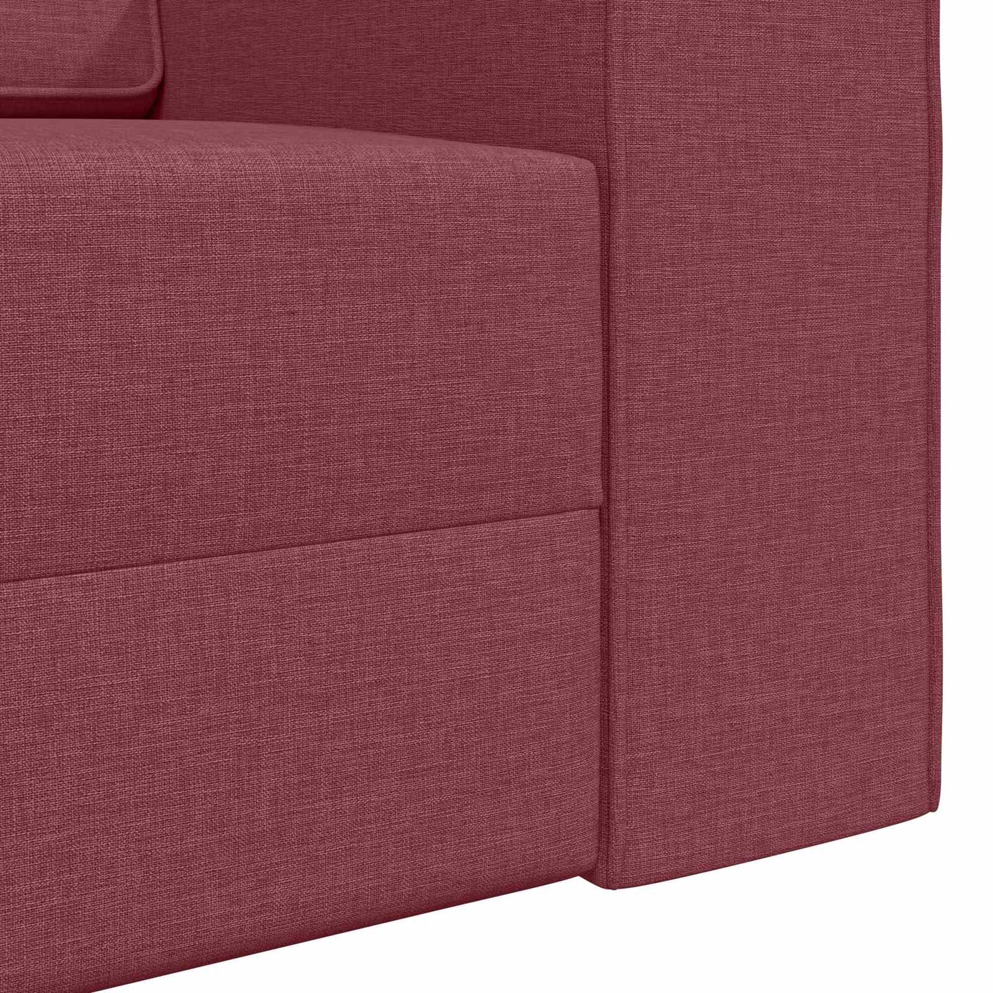 Schlafsofa Weinrot 245 x 78 x 77 cm Stoff