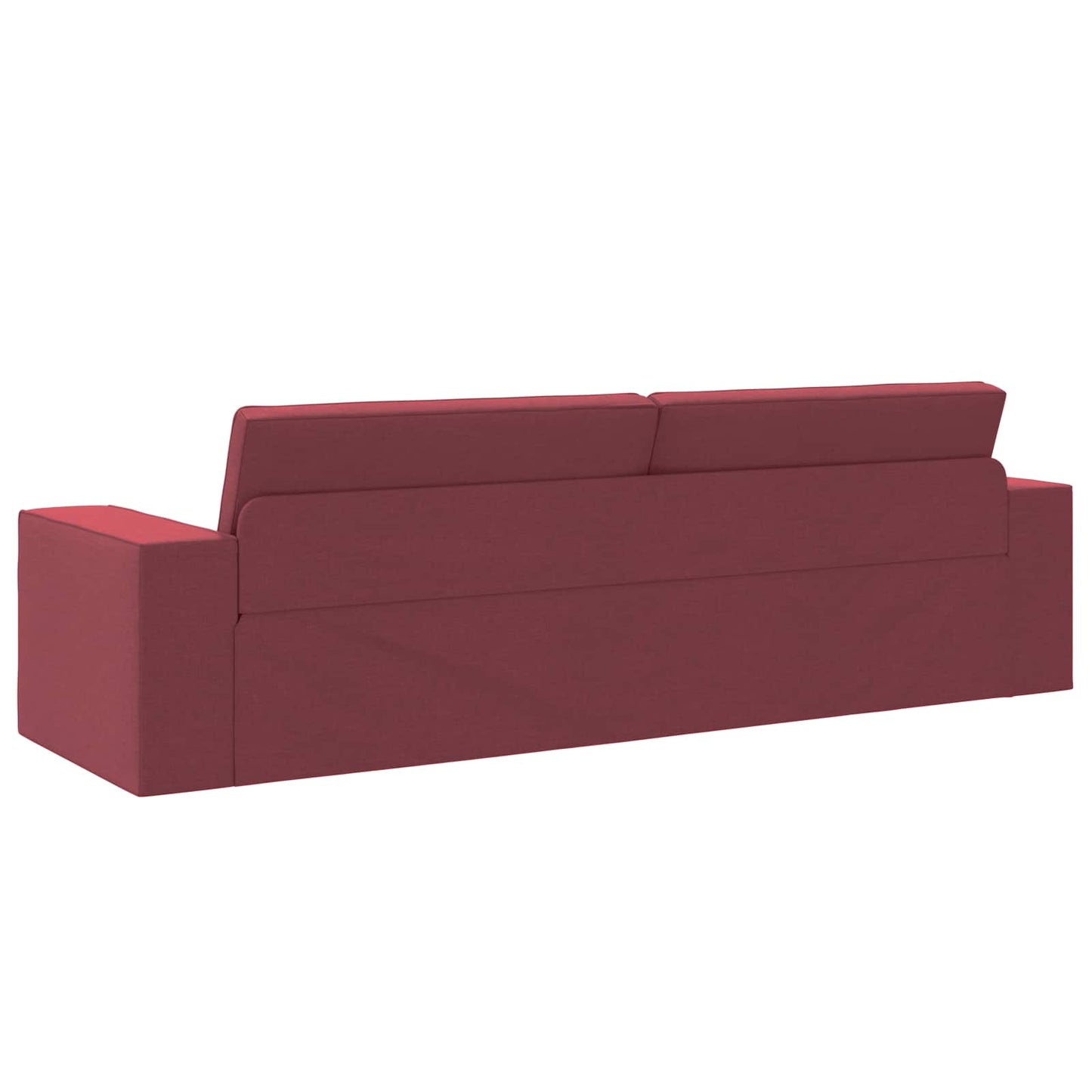 Schlafsofa Weinrot 245 x 78 x 77 cm Stoff