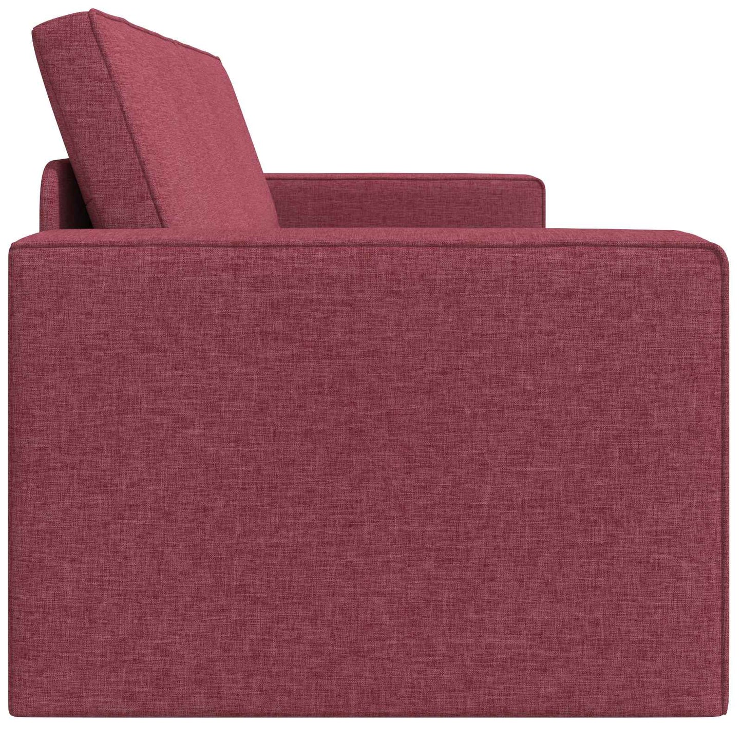 Schlafsofa Weinrot 245 x 78 x 77 cm Stoff