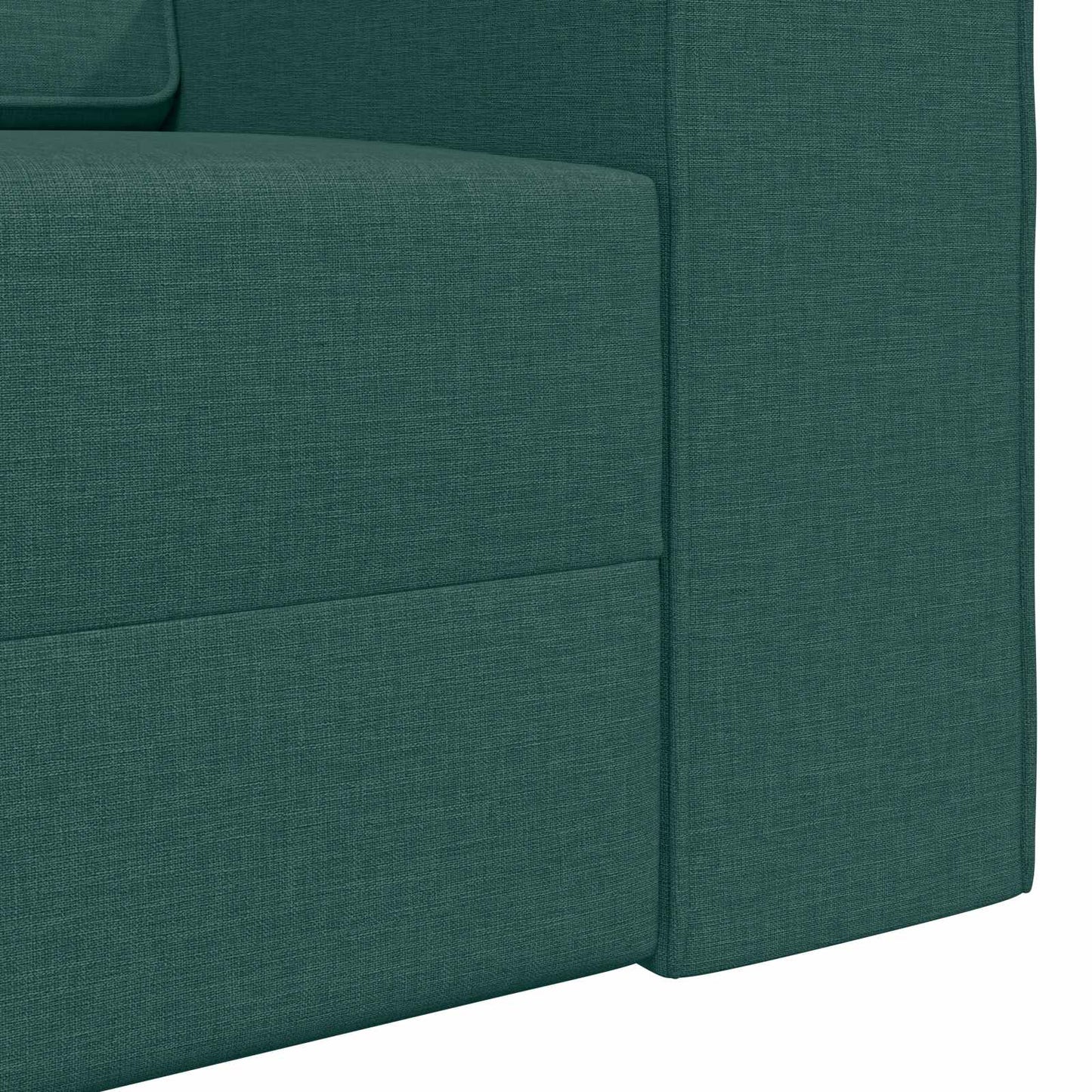 Schlafsofa Dunkelgrün 245 x 78 x 77 cm Stoff