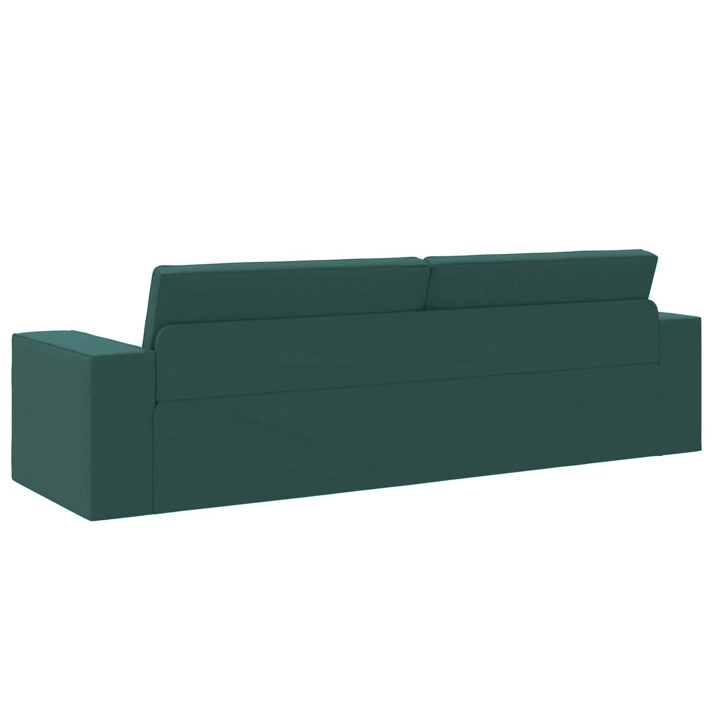 Schlafsofa Dunkelgrün 245 x 78 x 77 cm Stoff
