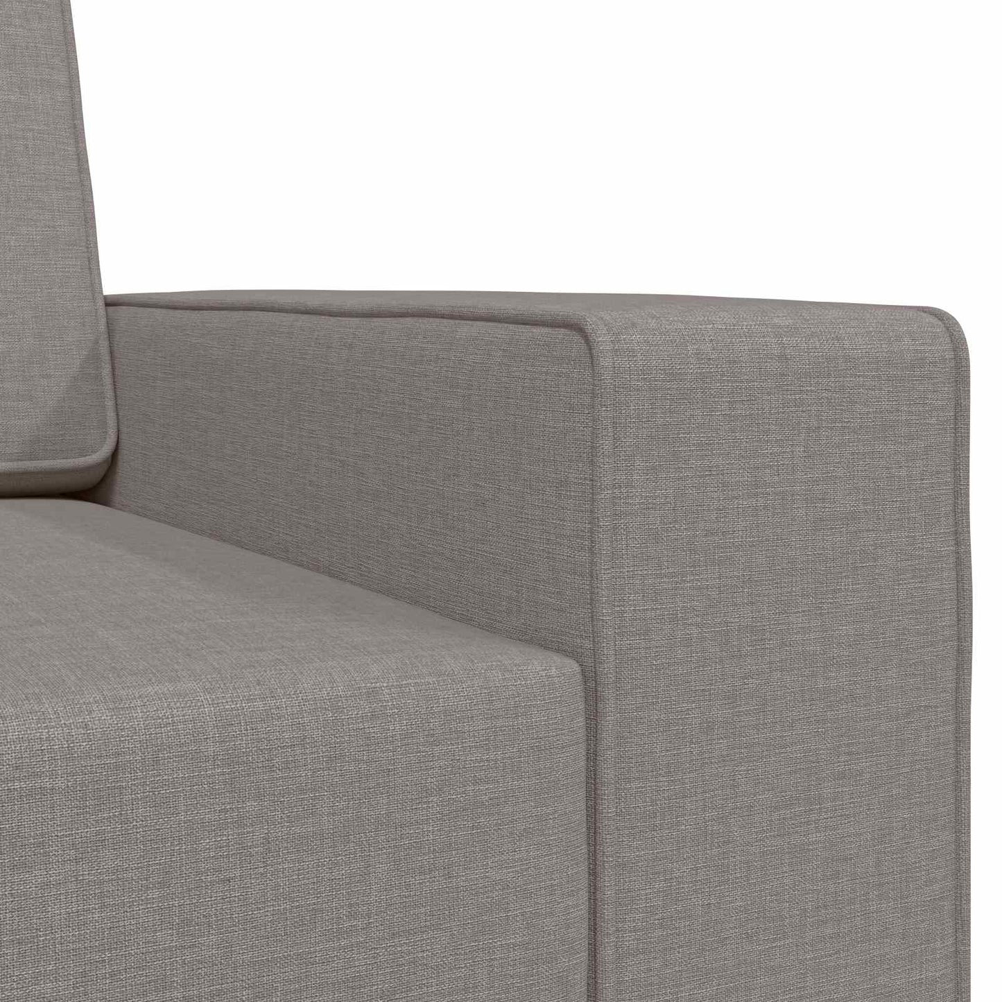 Schlafsofa Taupe 245 x 78 x 77 cm Stoff