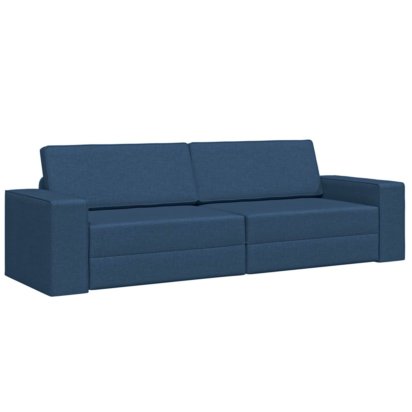 Schlafsofa Marineblau 245 x 78 x 77 cm Stoff