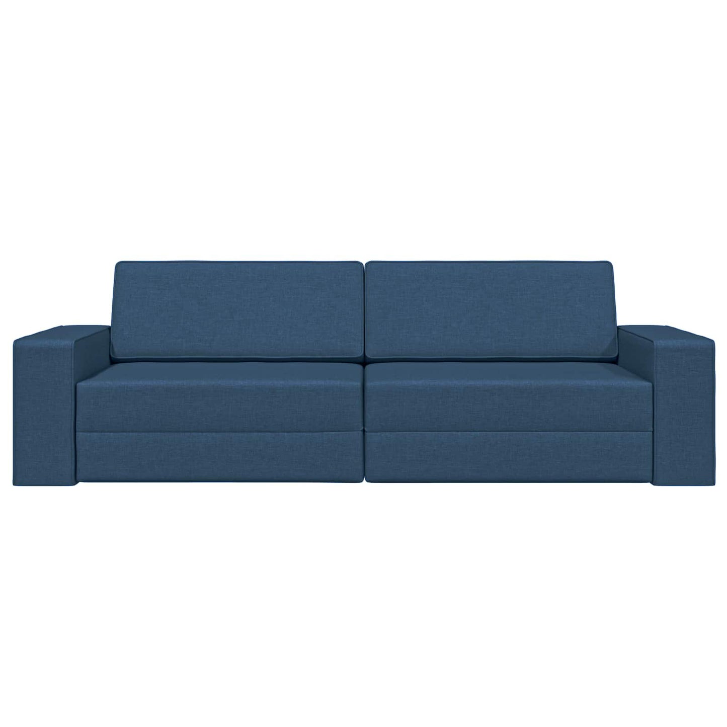 Schlafsofa Marineblau 245 x 78 x 77 cm Stoff