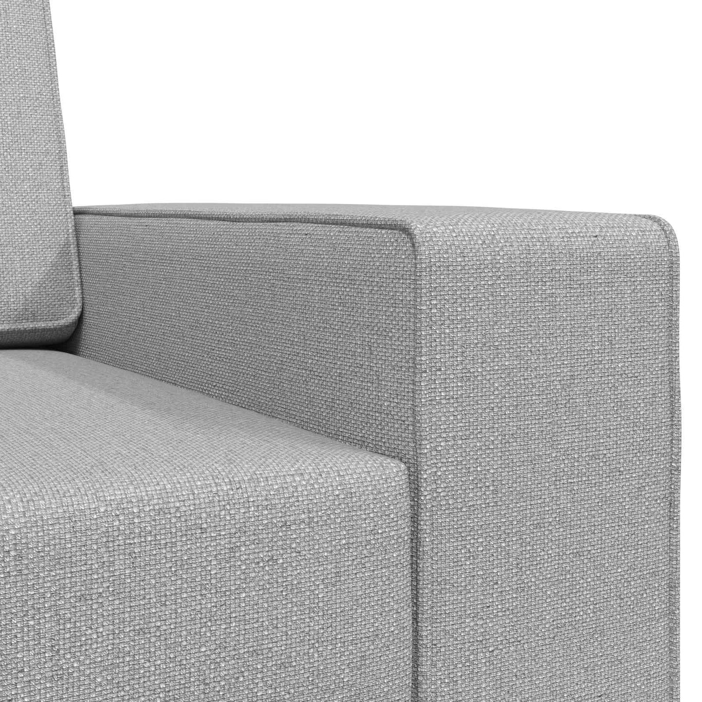 Schlafsofa Wolkengrau 245 x 78 x 77 cm Stoff