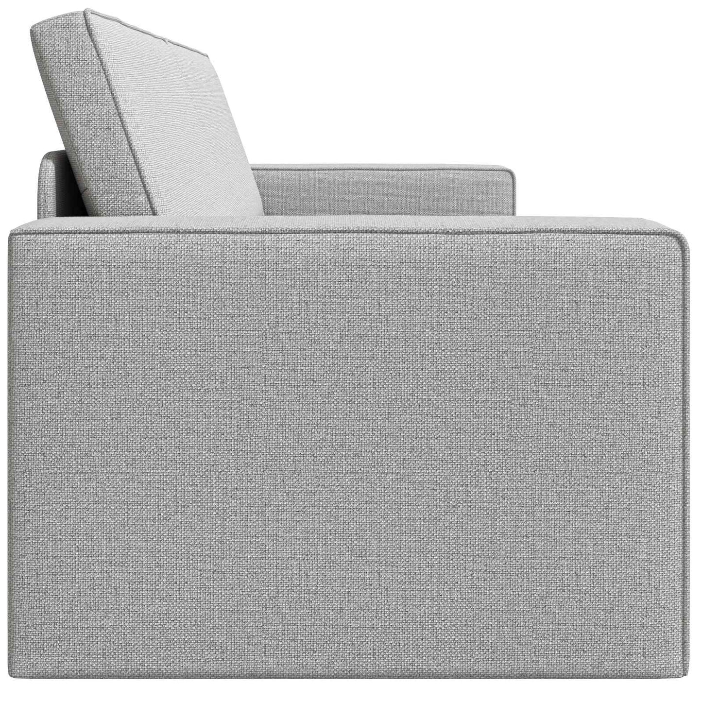 Schlafsofa Wolkengrau 245 x 78 x 77 cm Stoff