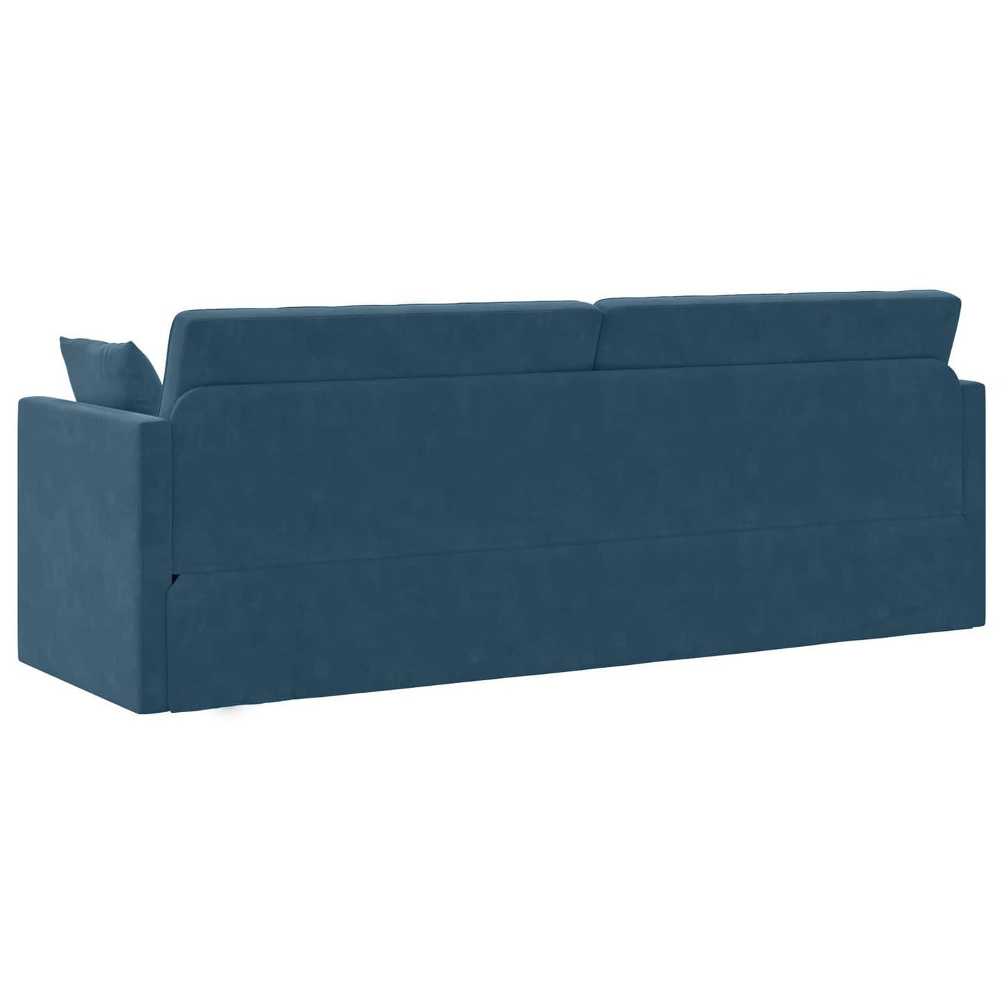 Boden-Sofa-Bett Blau 213 x 70 x 77 cm Samt