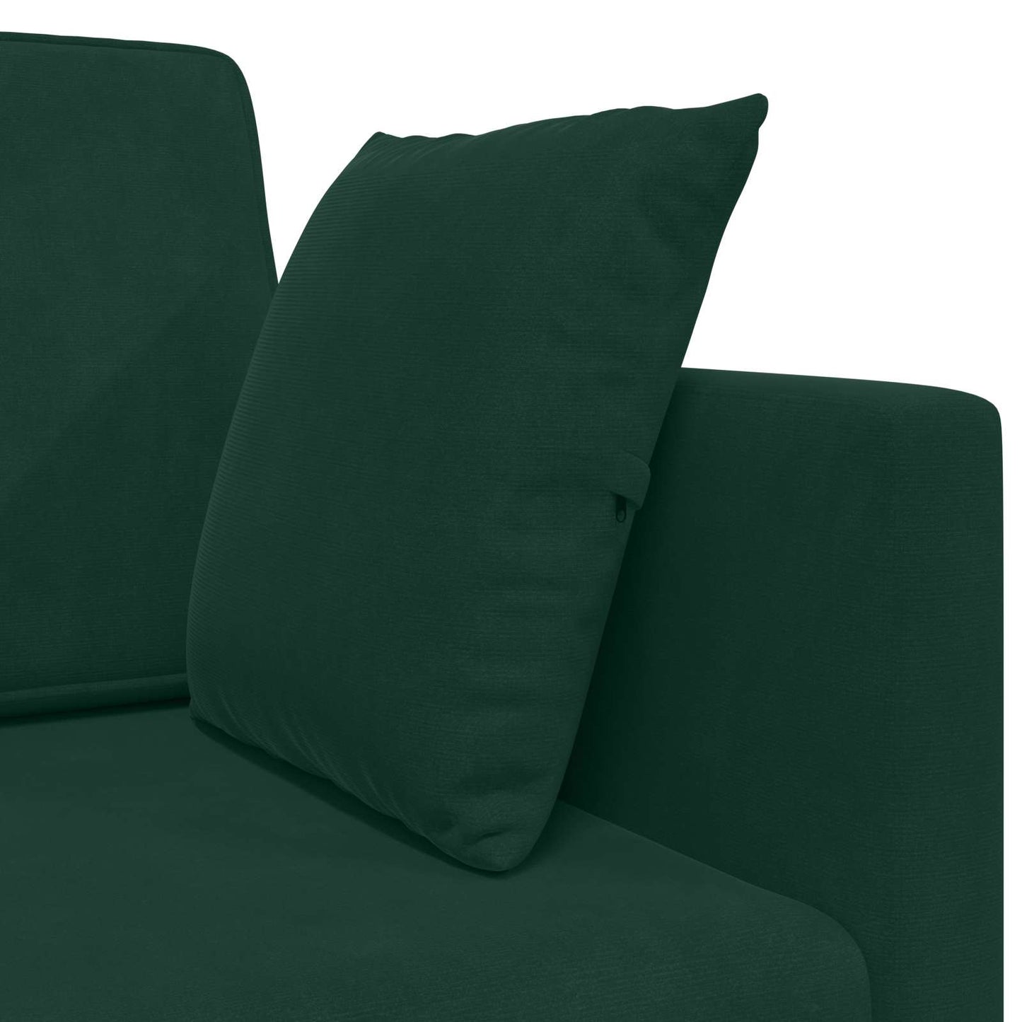 Boden-Sofa-Bett Dunkelgrün 213 x 70 x 77 cm Samt