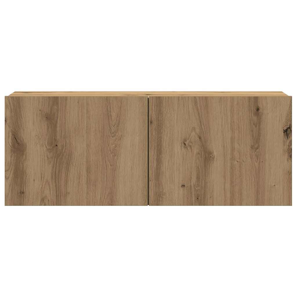 TV-Wandschränke 4 Stk. Artisan-Eiche Holzwerkstoff
