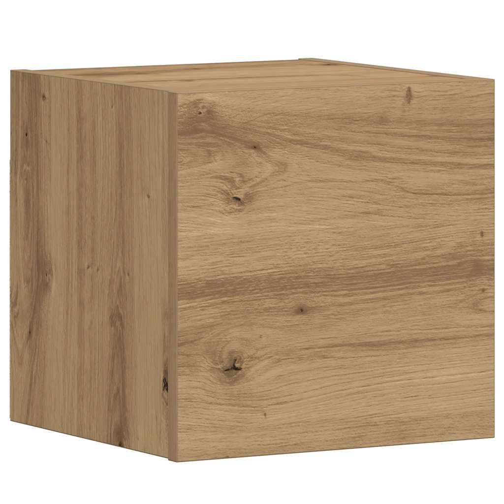 TV-Wandschränke 3 Stk. Artisan-Eiche Holzwerkstoff
