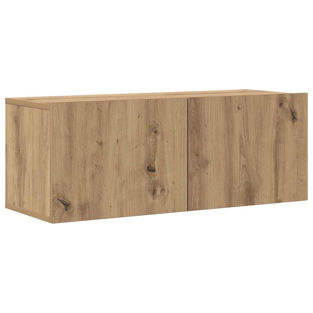 TV-Wandschränke 6 Stk. Artisan-Eiche Holzwerkstoff