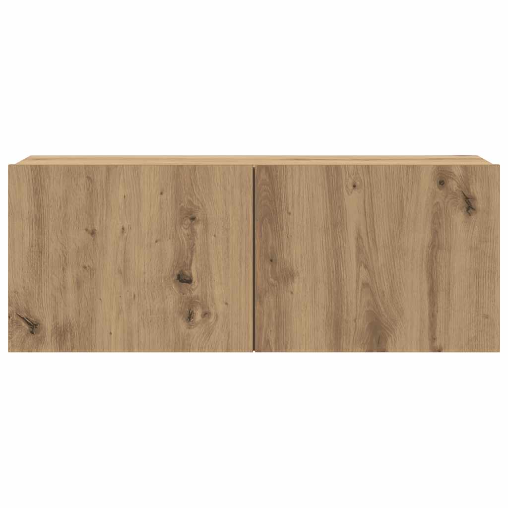 TV-Wandschränke 6 Stk. Artisan-Eiche Holzwerkstoff