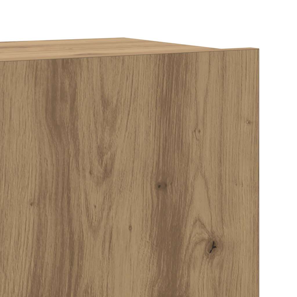 TV-Wandschränke 6 Stk. Artisan-Eiche Holzwerkstoff