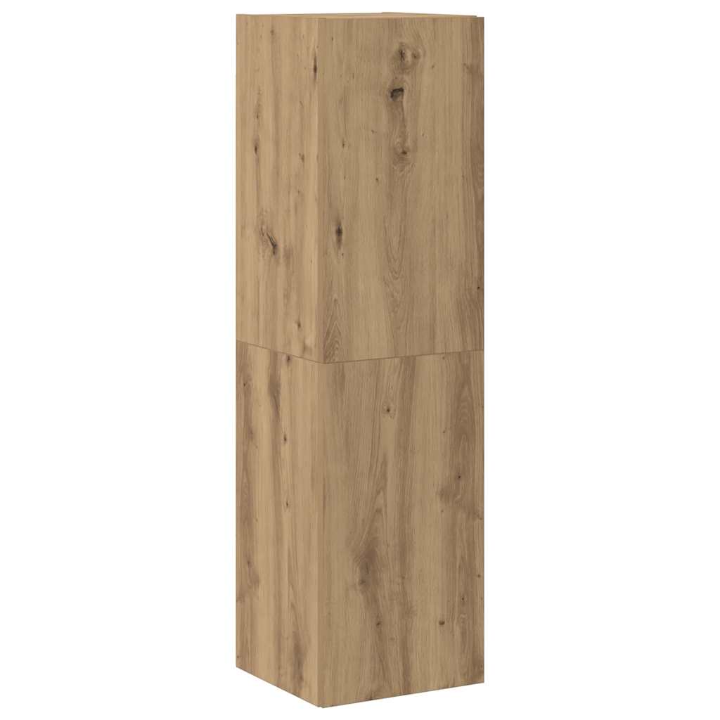 TV-Wandschränke 6 Stk. Artisan-Eiche Holzwerkstoff