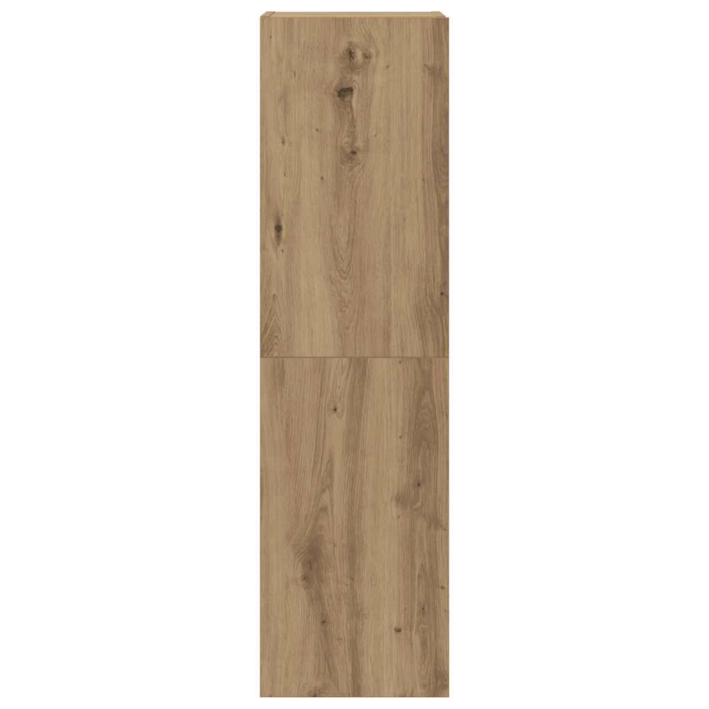 TV-Wandschränke 6 Stk. Artisan-Eiche Holzwerkstoff
