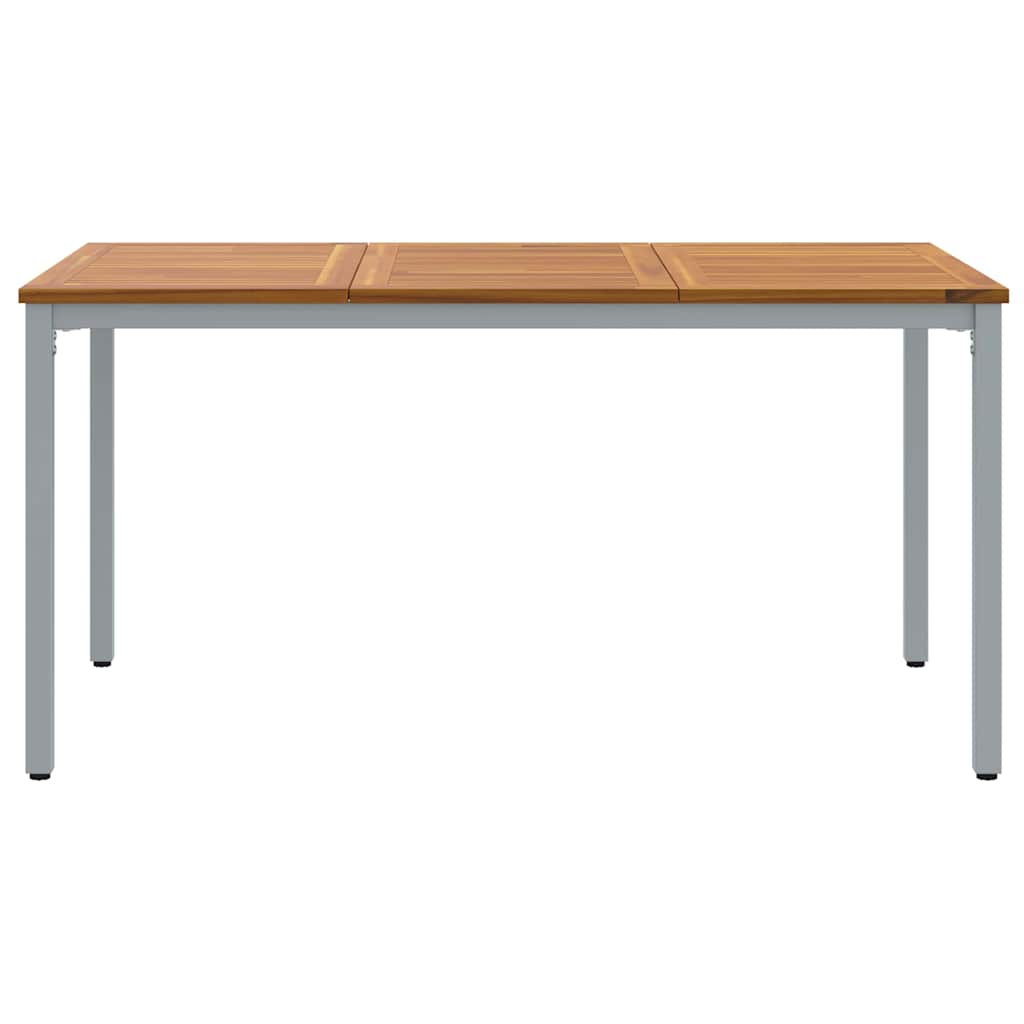 Tisch für Outdoor Natürlich und Grau 150 x 90 x 75 cm
