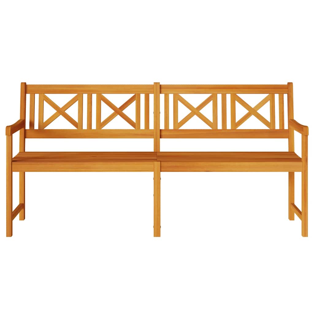 Bank Outdoor Natur 180 x 56 x 90 cm Massivholz Akazie