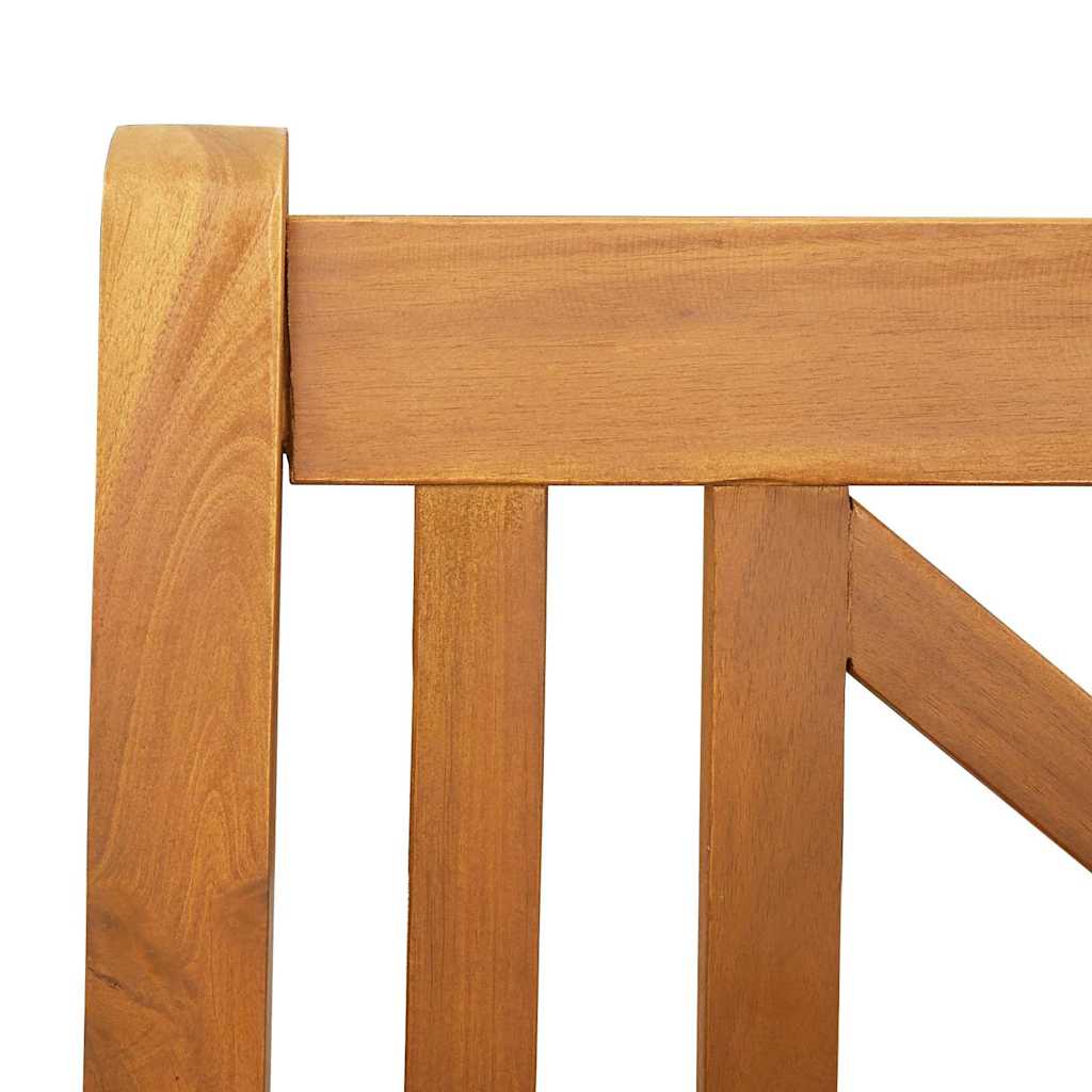 Gartenschaukelbank Natur 110 x 56 x 58,5 cm Massivholz Akazie