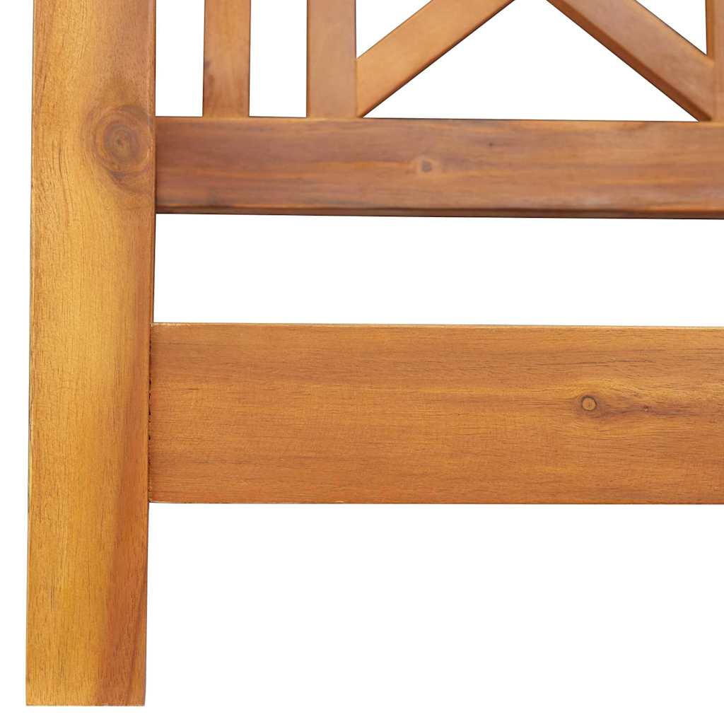 Gartenschaukelbank Natur 110 x 56 x 58,5 cm Massivholz Akazie
