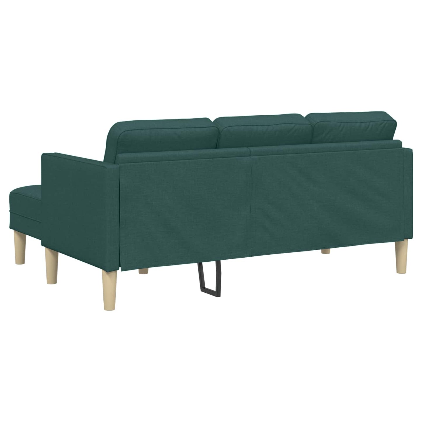 Sofa Set mit Kissen 2 pcs Dunkelgrün Polyester
