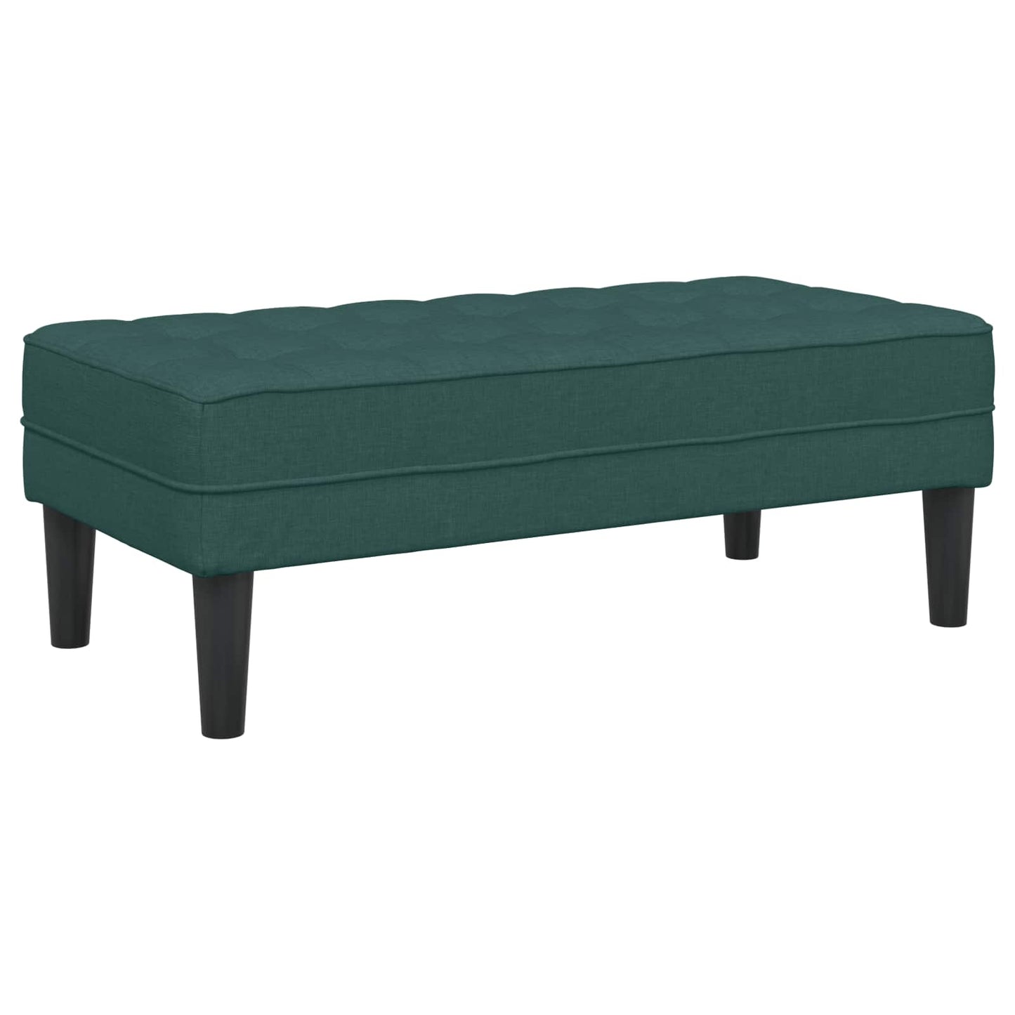Sofa Set mit Kissen 2 pcs Dunkelgrün Polyester