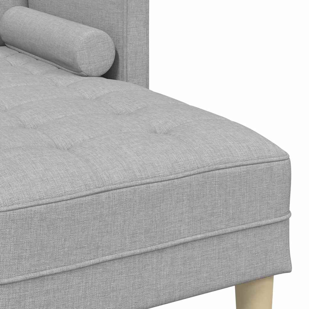 Sofa Set 2 pcs Wolkengrau 173 x 131 x 67 cm Polyester