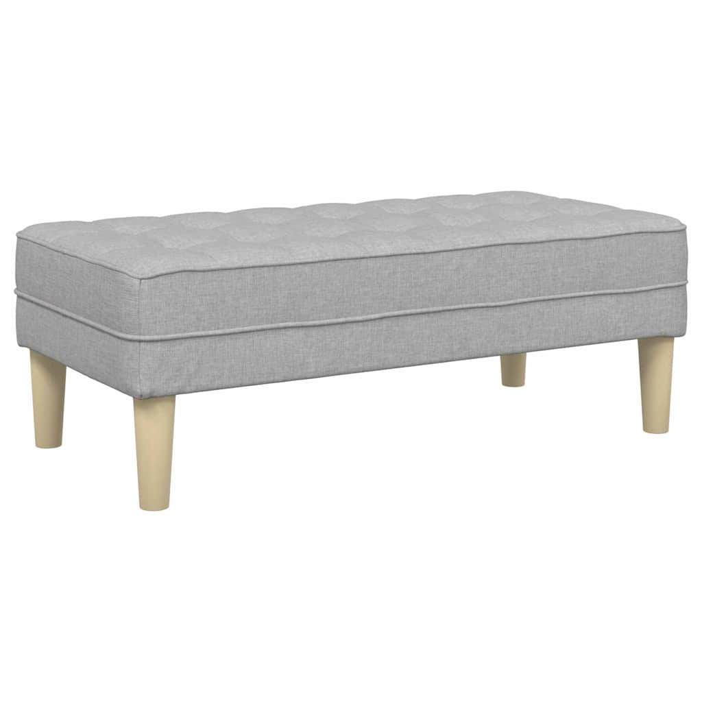 Sofa Set 2 pcs Wolkengrau 173 x 131 x 67 cm Polyester