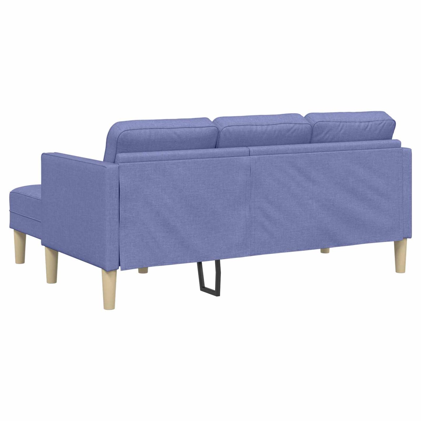 Sofa Set mit Kissen 2 pcs Jeans blau Polyester