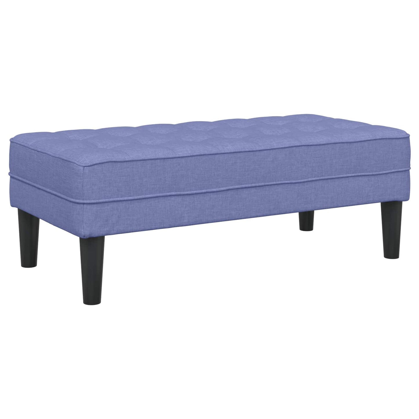 Sofa Set mit Kissen 2 pcs Jeans blau Polyester