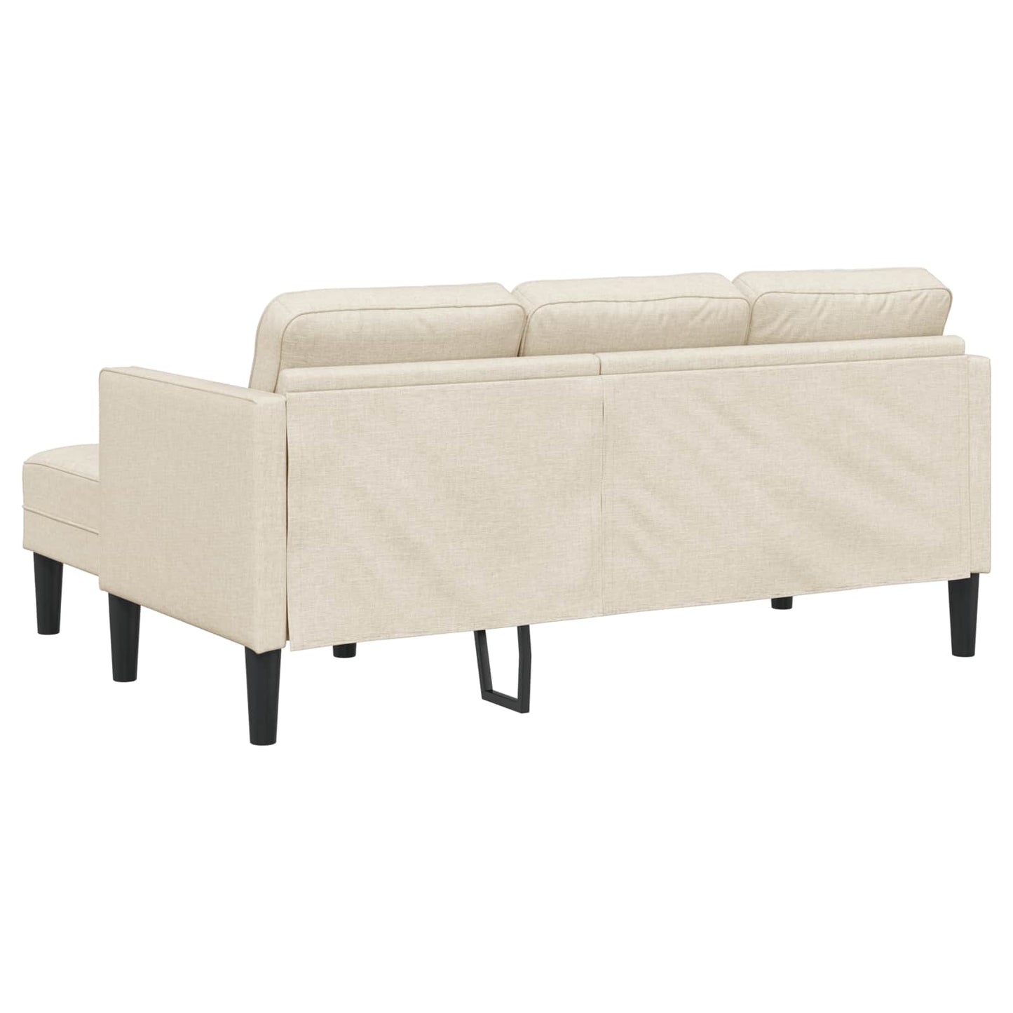 Sofa Set mit Kissen 2 pcs Leinen Polyester